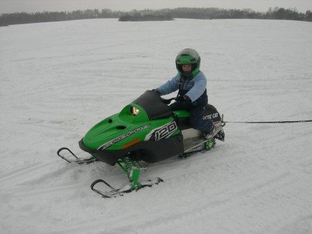 детский снегоход
